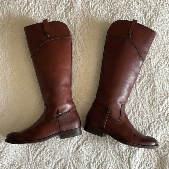 Frye Melissa Tab Tall Riding Boots - Picture 9 of 9